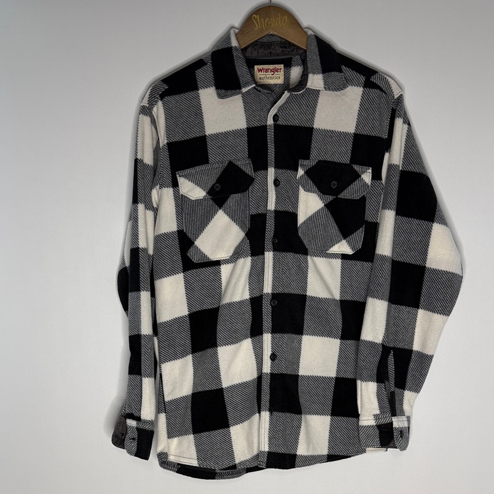 Wrangler Gray Checkered Shirt
